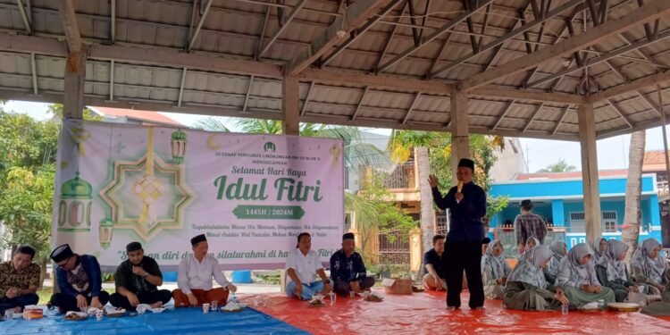 Antusias Warga Blok D Perumnas dalam Acara Halal Bi Halal: Mempererat Silaturahmi dan Kekompakan