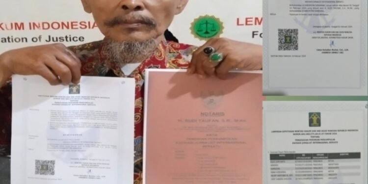 Kantongi Legalitas Resmi, Yanto Jawa Di Daulat Menjadi Ketum AJIB