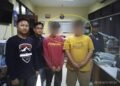 Dua Terduga Pelaku Sodomi di Perumnas Teluk Jambe Di Gelandang ka Kantor Polisi