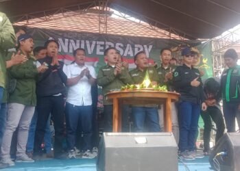 HUT Ke 4 Perjuangan OJeg Online dan TRC  Meriah