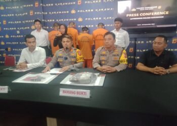 Polres Karawang Ungkap Kasus Curanmor, Sejumlah Pelaku di Ringkus