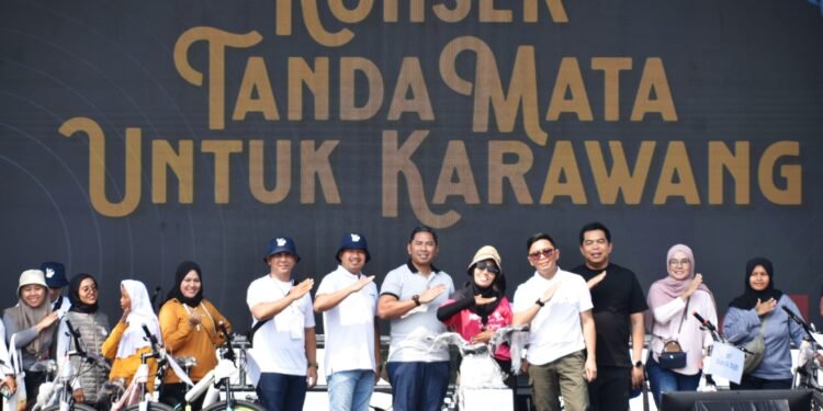 Zumba Karawang Sehat Gelar Konser Tanda Mata Untuk Karawang
