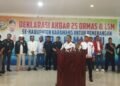 25 Ormas dan LSM Deklarasi Optimis Menangkan Paslon No 2 Aep-Maslani di Pilkada Karawang 2024