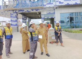 Pastikan Pembangunan Sesuai Target, Bupati Aep Syaepuloh Sidak RSUD Rengas Dengklok