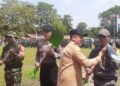 Bupati Karawang Bersama Dandim 0604 Resmi Buka TMMD 124 di Desa Mekarsari Kecamatan Banyusari