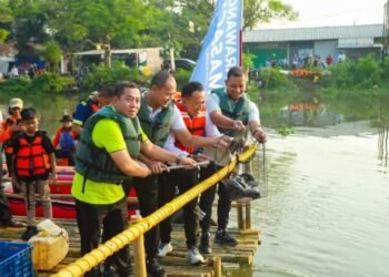 Meriahkan HUT Karawang Ke 392 Ribuan Warga Antusias Mancing Massal