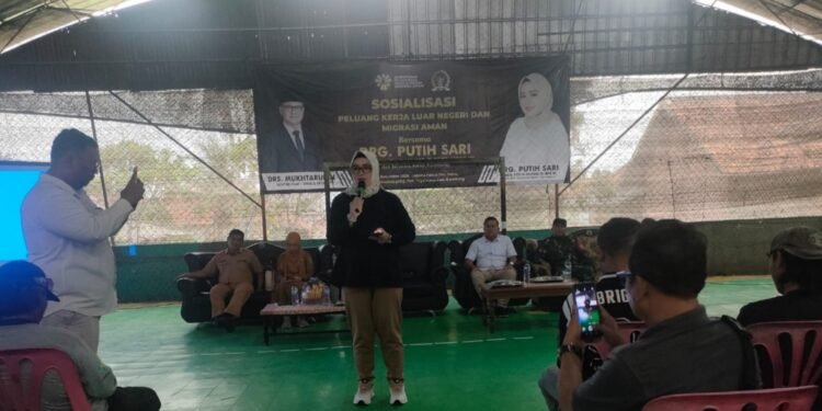 Wakil Ketua Komisi IX DPR RI drg Putih Sari Dorong Masyarakat Karawang Manfaatkan Peluang Kerja Luar Negeri Secara Resmi