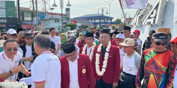 Momen Kampanye Anti Kekerasan Terhadap Perempuan DKM Mesjid Agung Karawang Dapat Kunjungan Masyarakat dan Para Tokoh FKUB