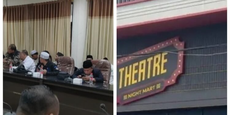 Komisi I DPRD Gelar RDP Kendati Ditolak THM Karawang Theatre Night Mart Tetap Beroperasi